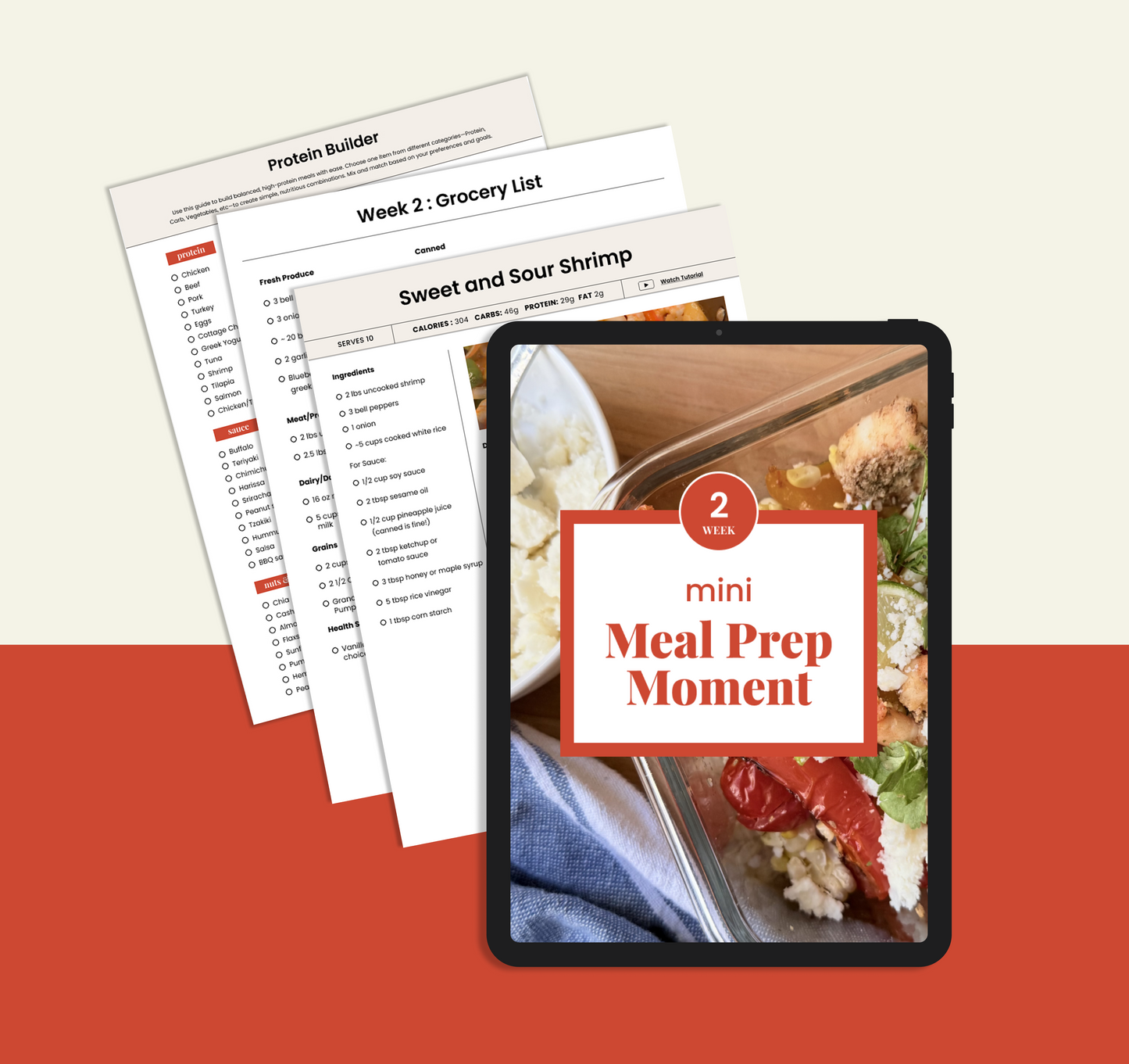 Mini Meal Prep Moment - Volume 1 Week 2