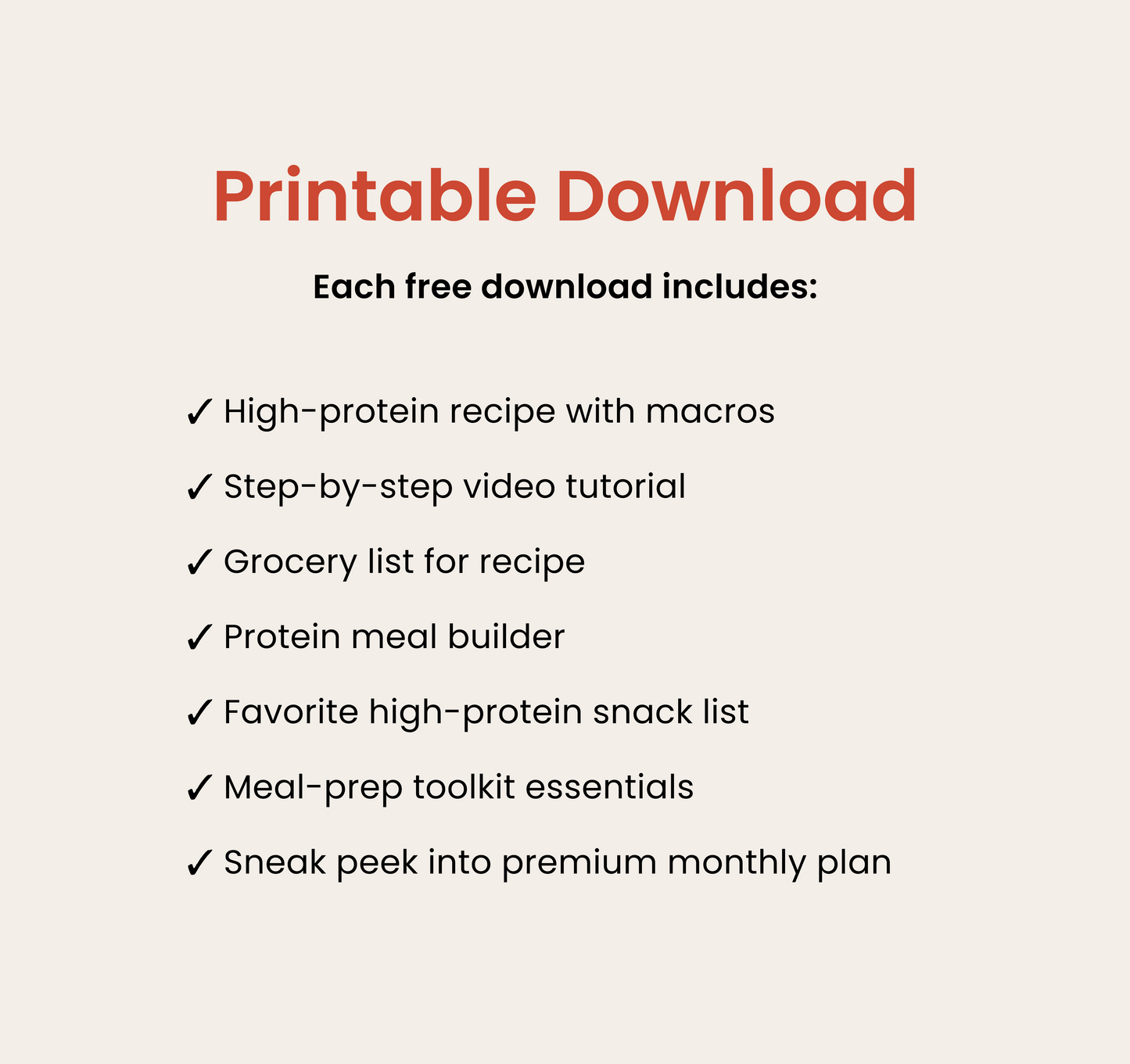 Mini Meal Prep Moment - Volume 1 Week 4