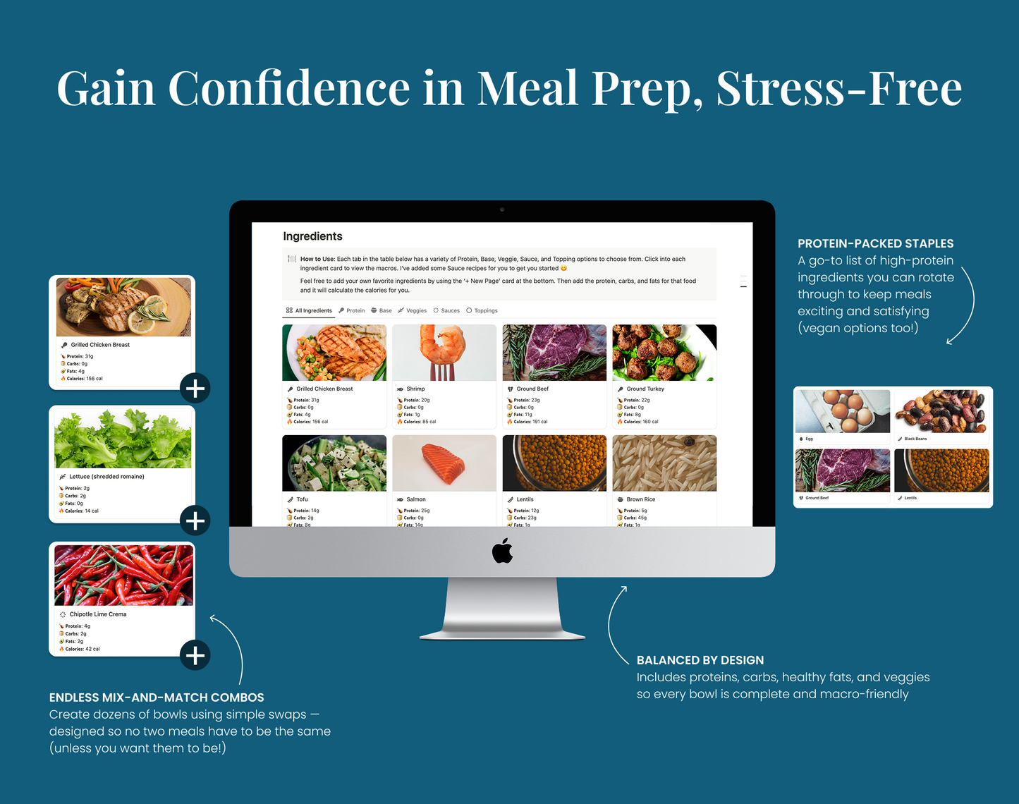 Protein Bowl Builder Pro